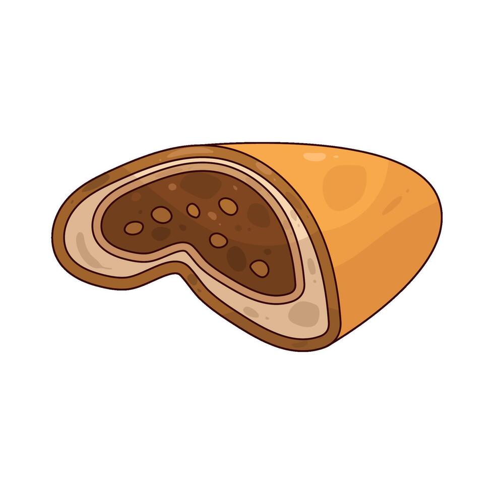 Illustration of a adrenal gland vector
