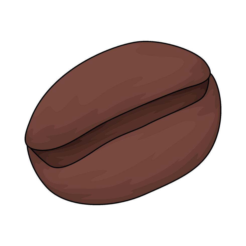illustration of a coffee beans vector
