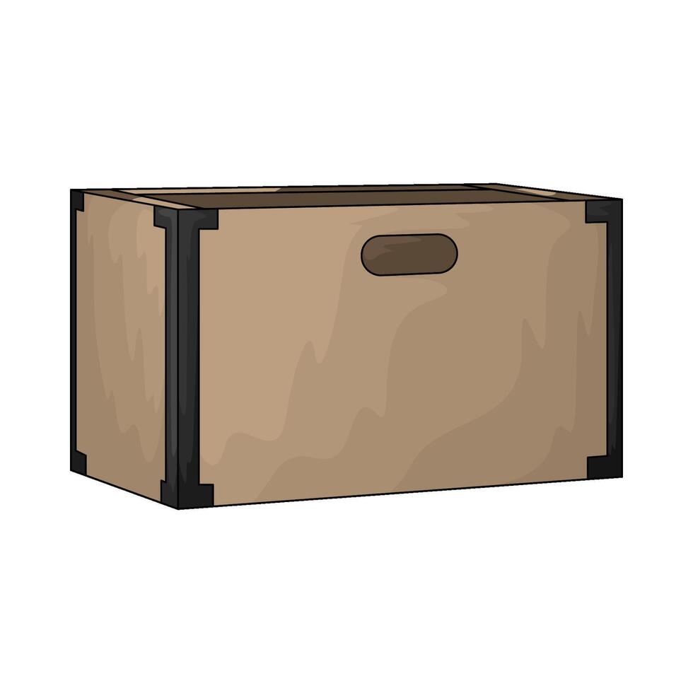 Farming storage box vector