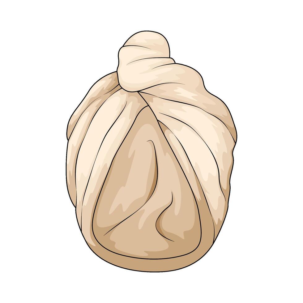 Hygiene head towel vector