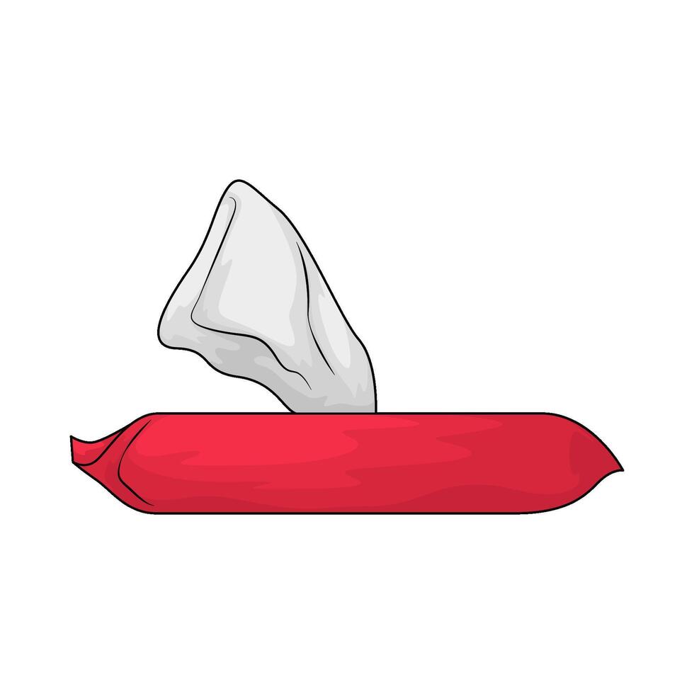 Hygiene wet wipes vector