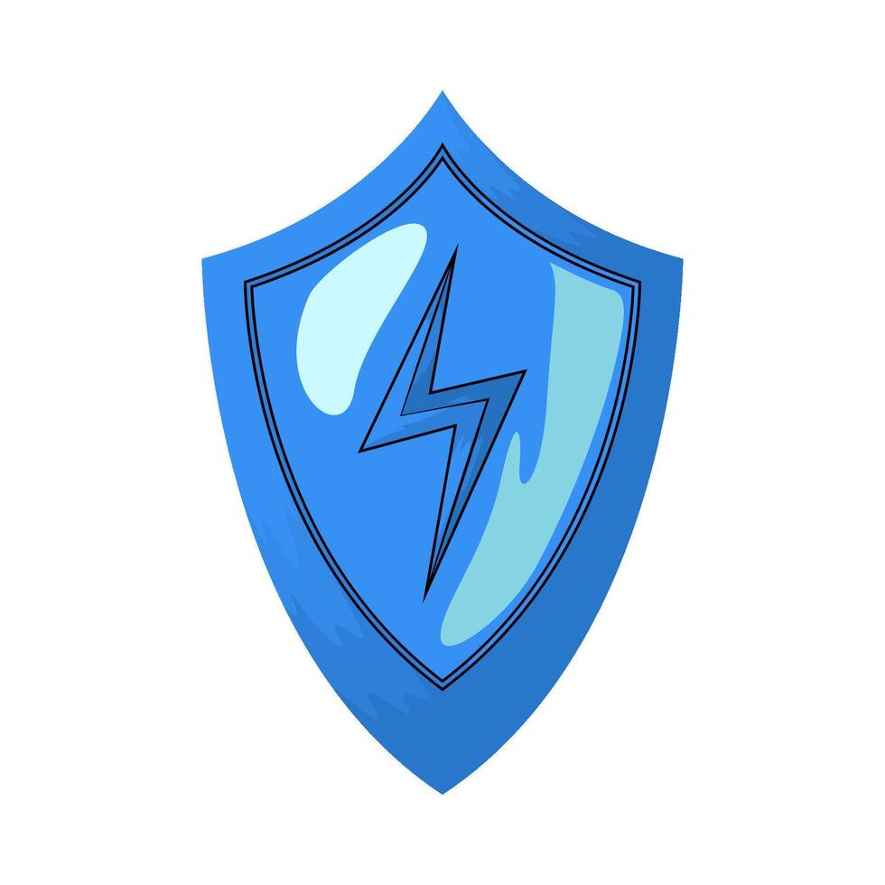 power shield illustration vector