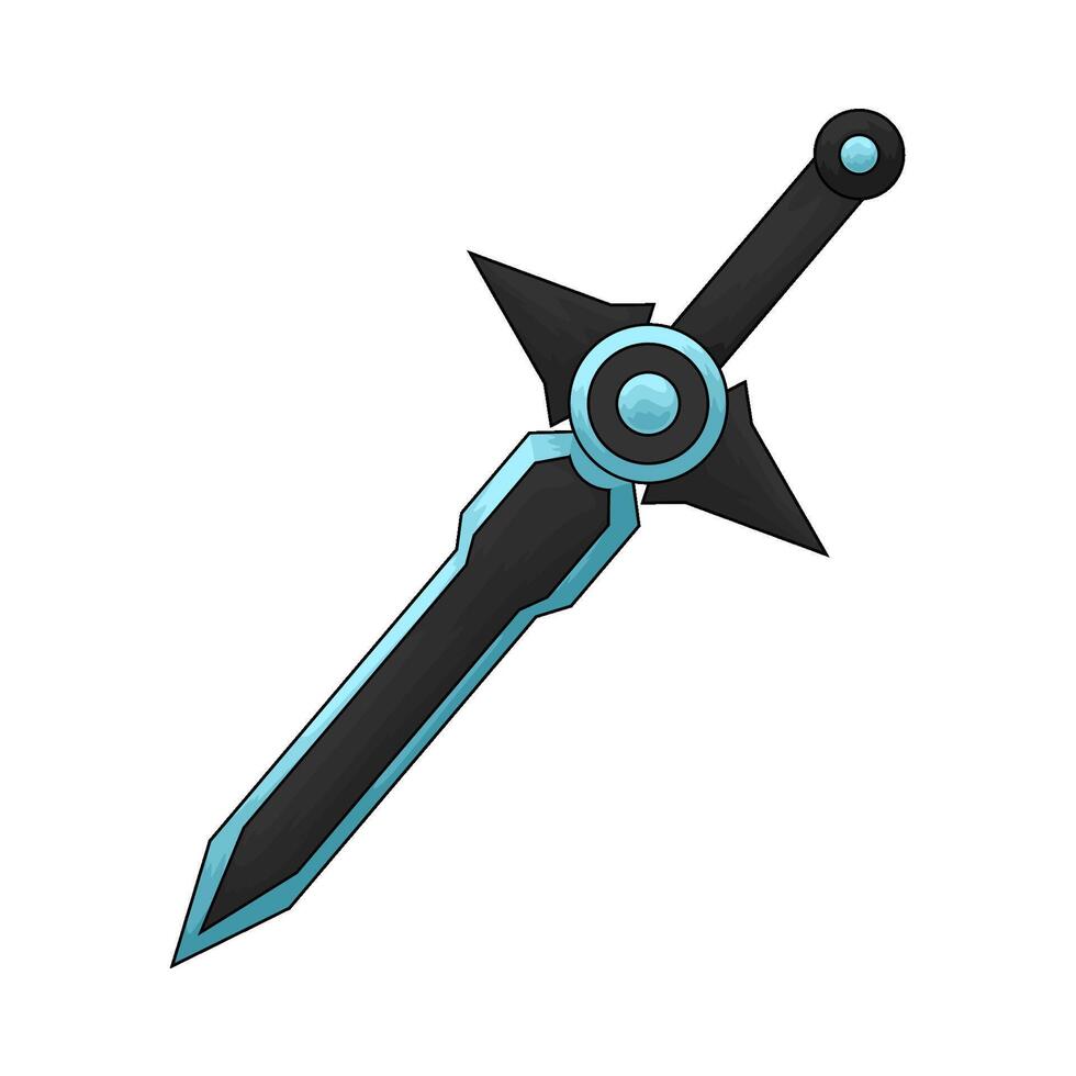 space sword illustration vector