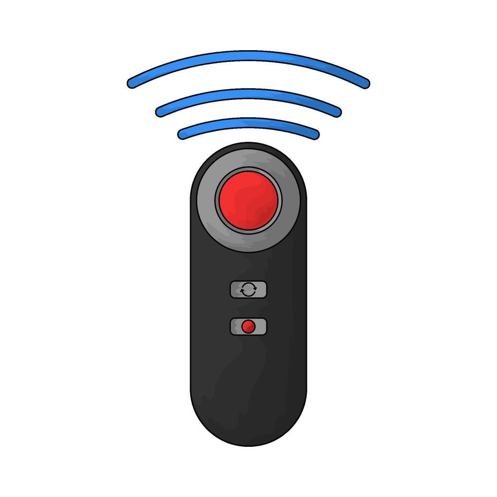 infrared sensor illustration vector