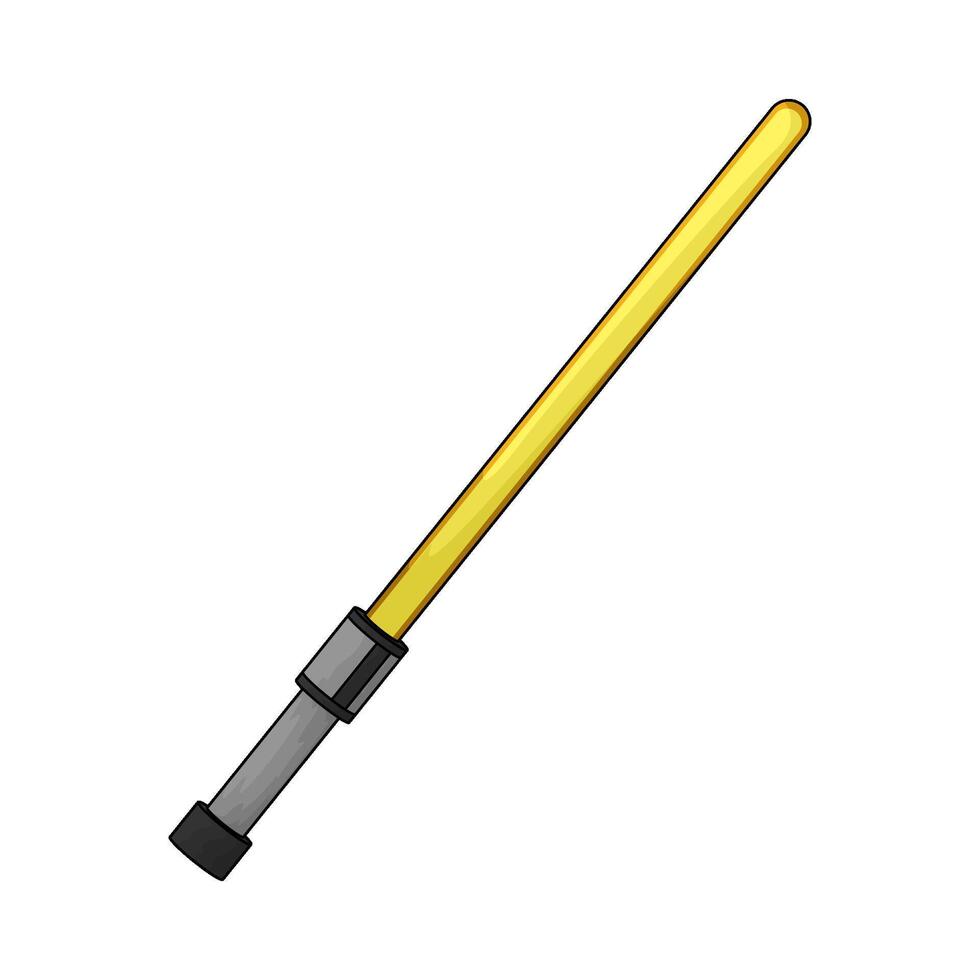 illustration of lightsaber vector