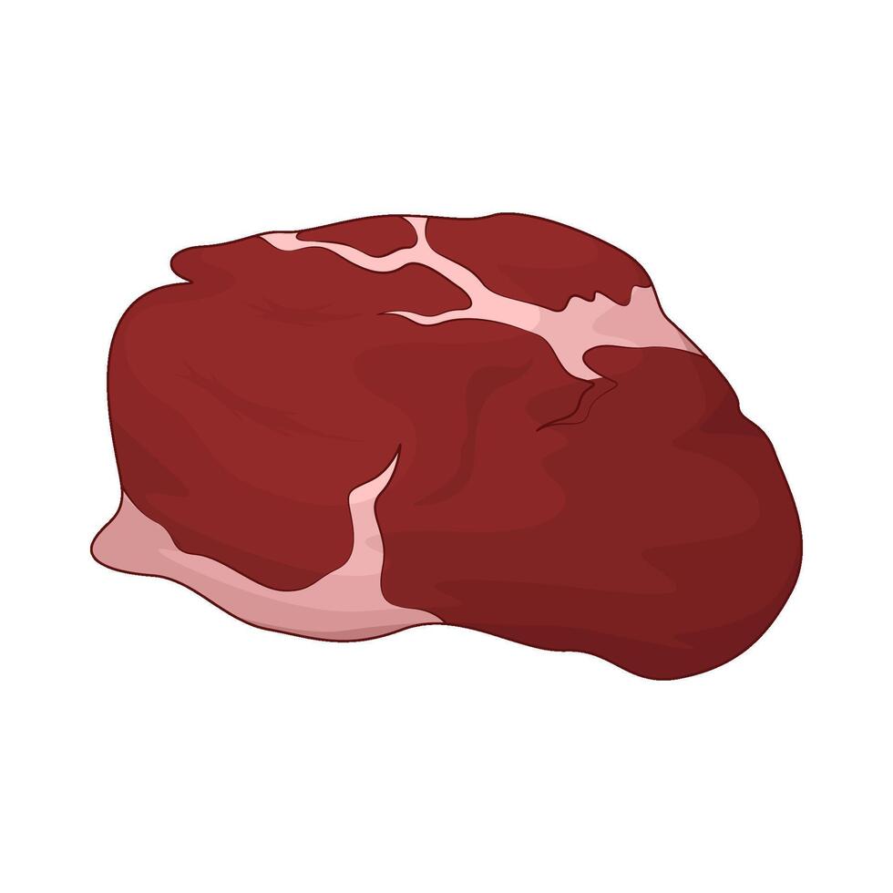 illustration of a meat vector
