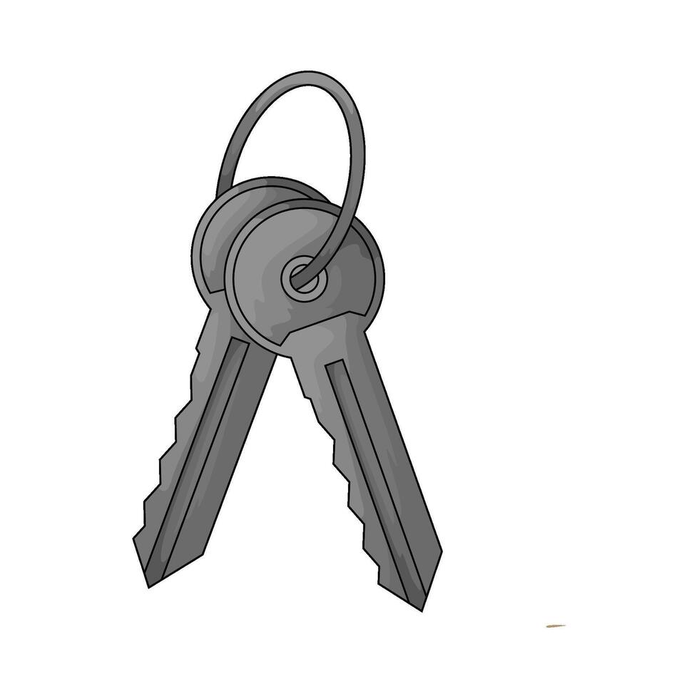 Car Dealership key vector