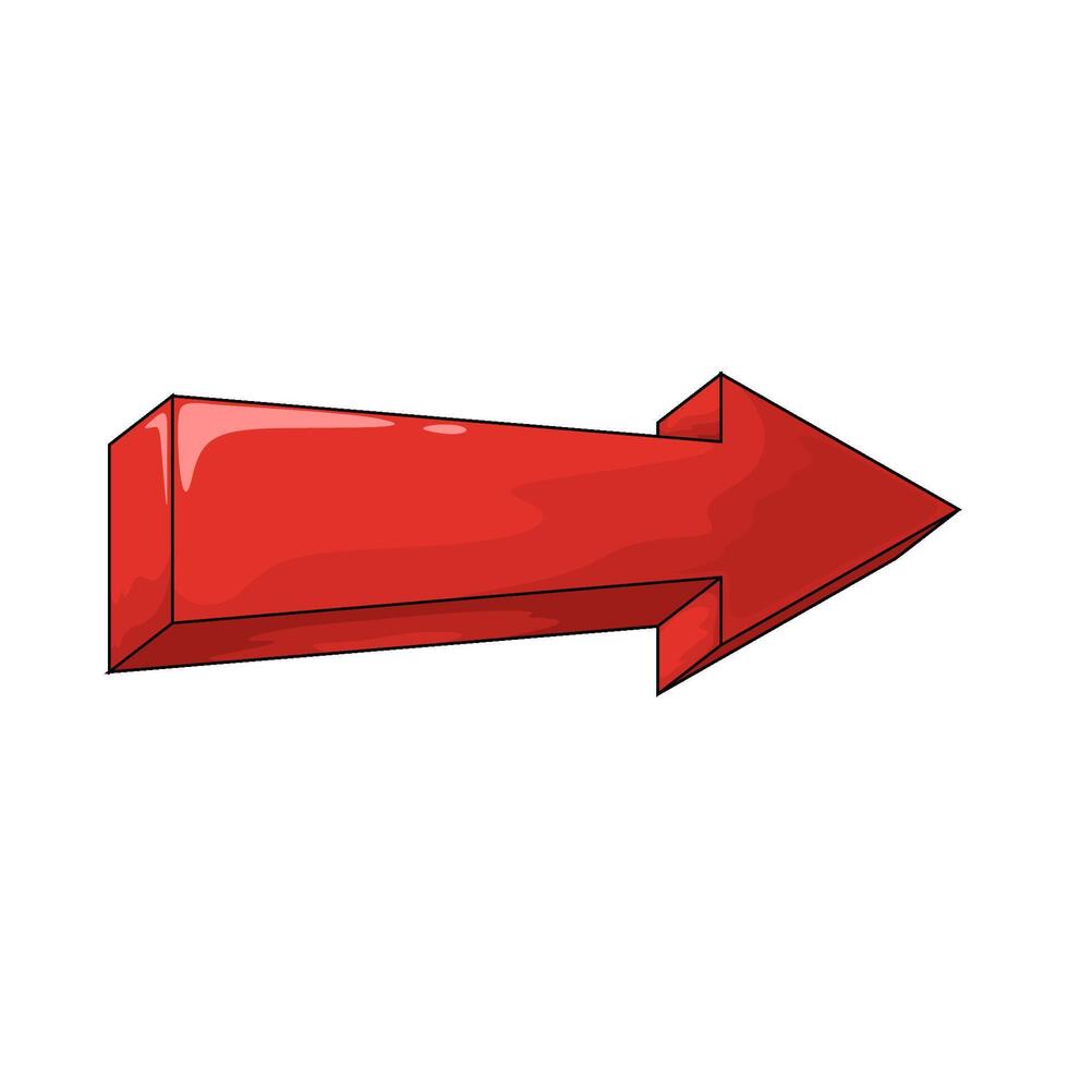 Navigation right arrow illustration vector