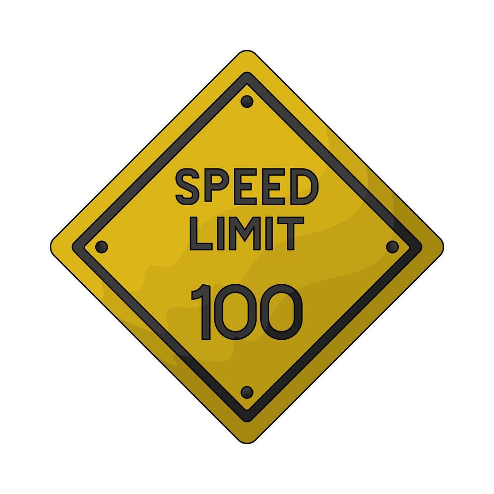 Navigation speed limit vector