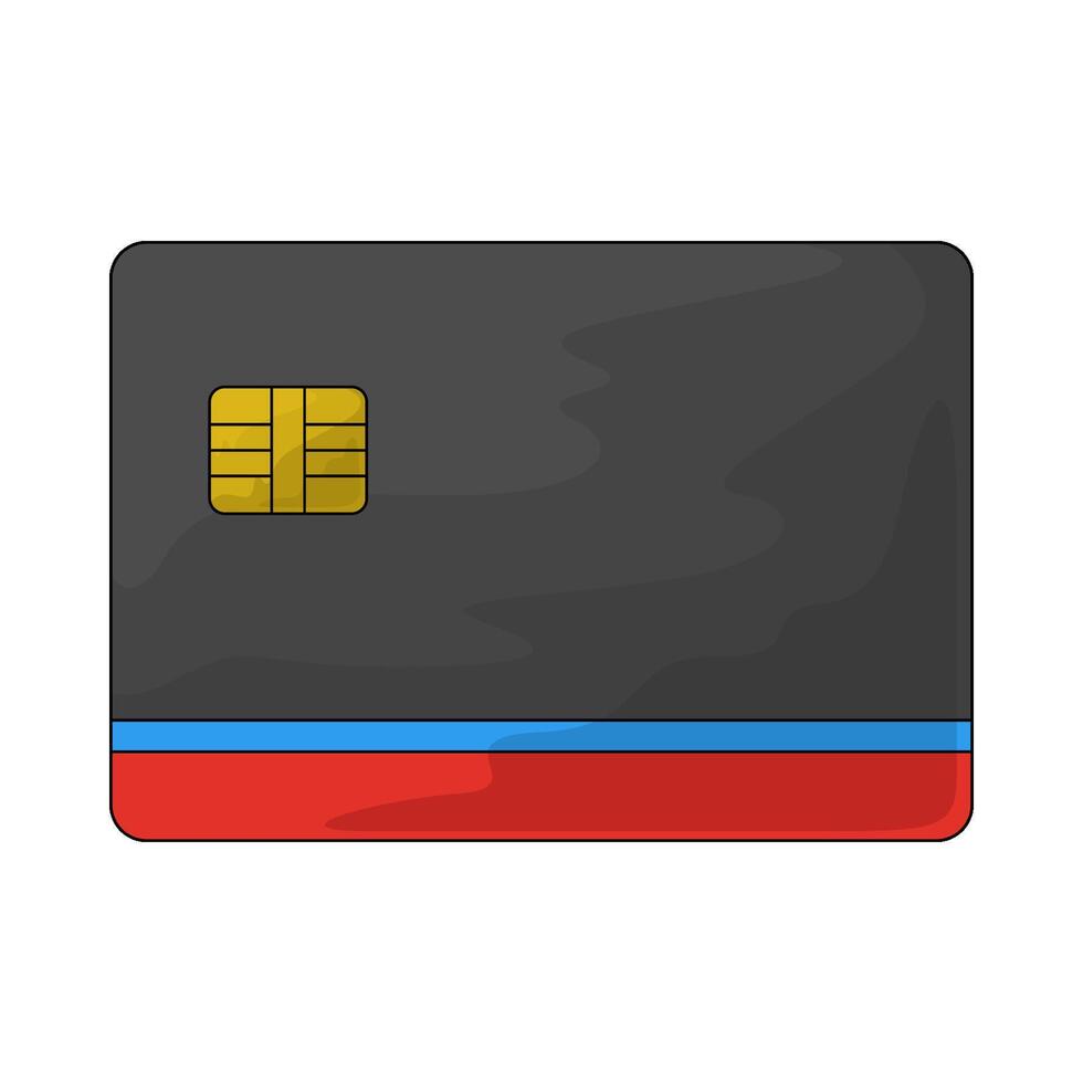 debit cards illustration vector