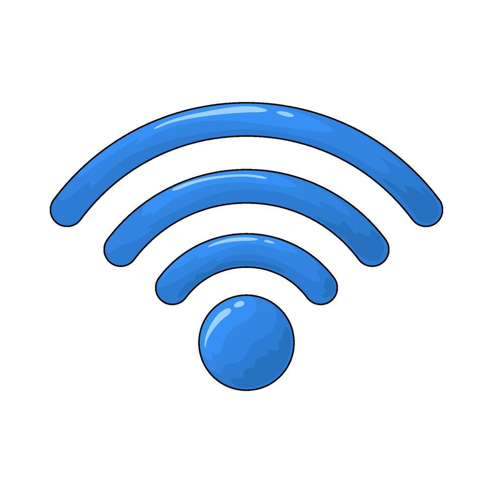 wifi signal illustration vector