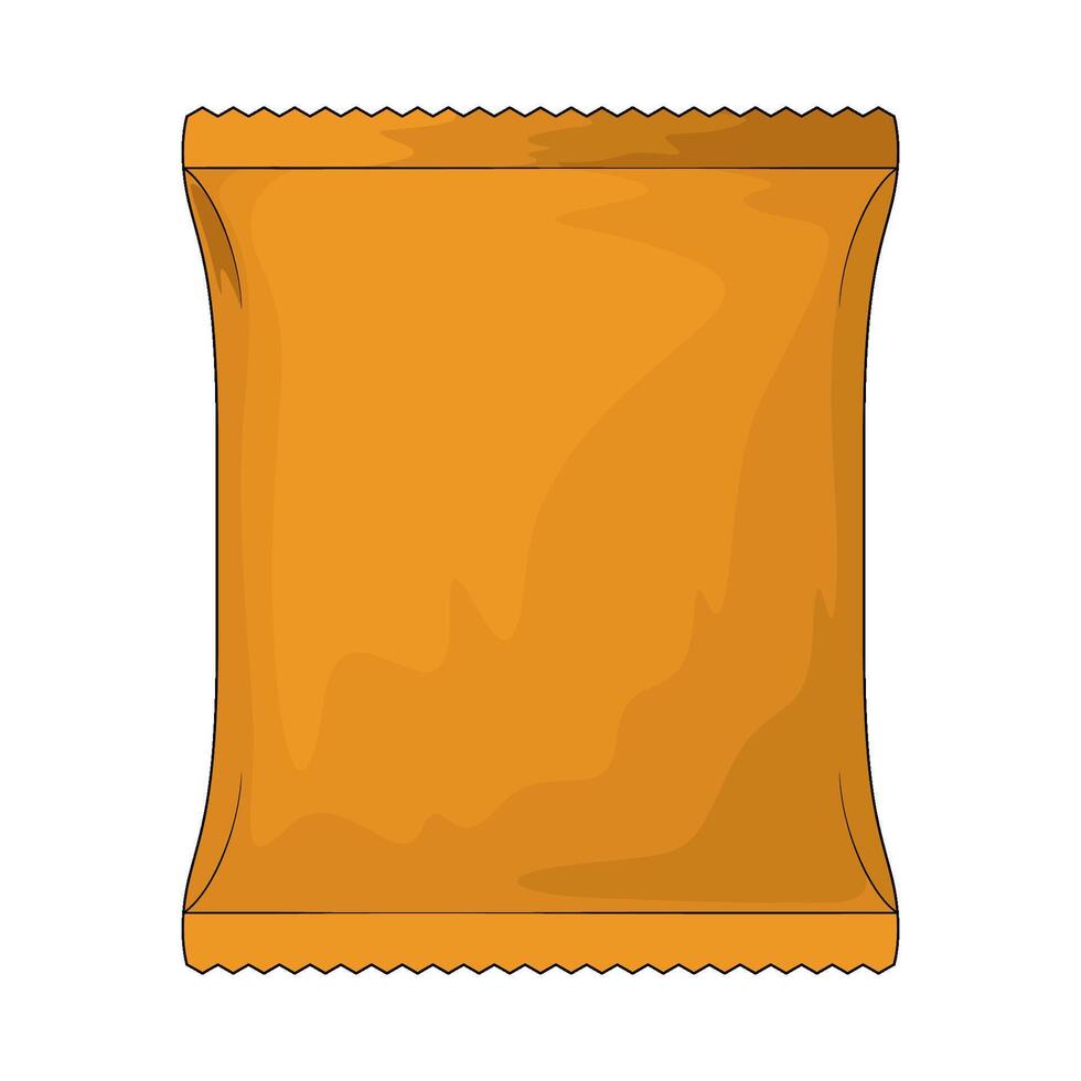illustration of a chips snack vector