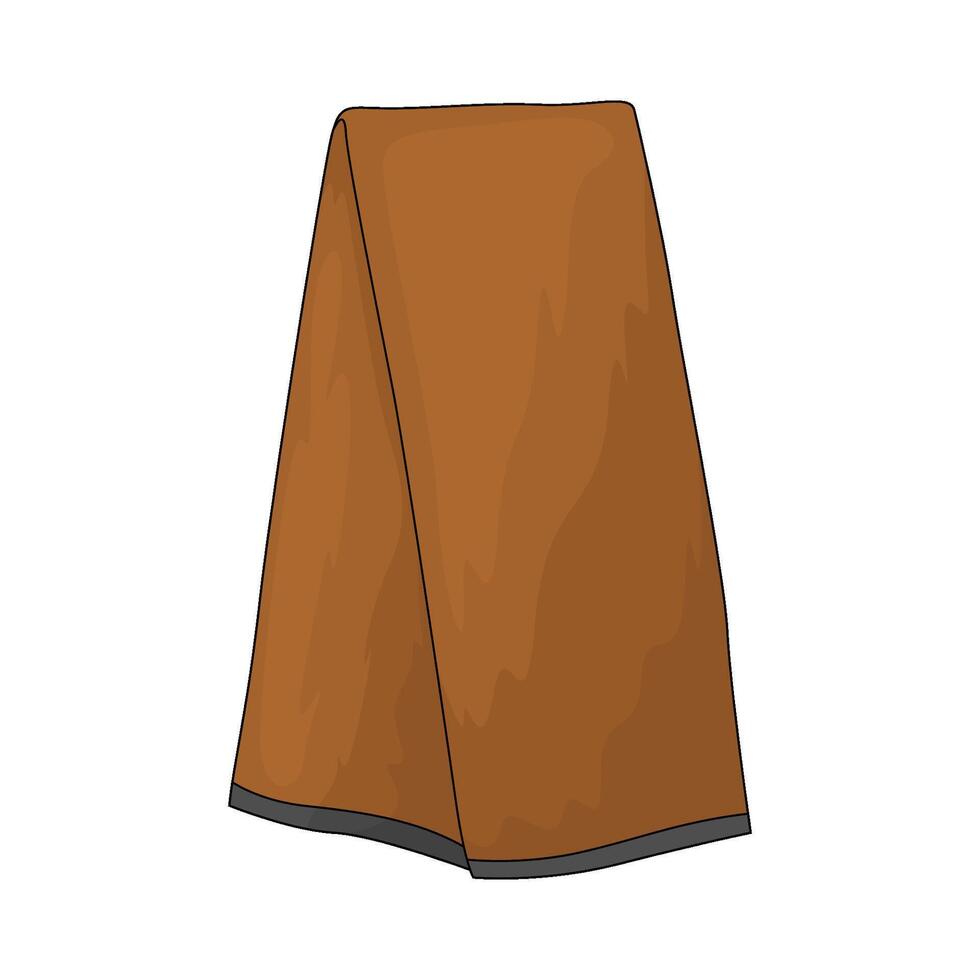 muslim sarong illustration vector