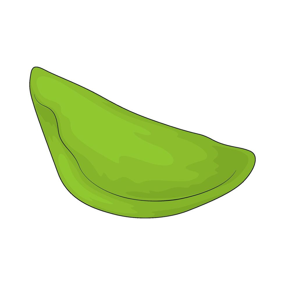 fresh greens beans vector