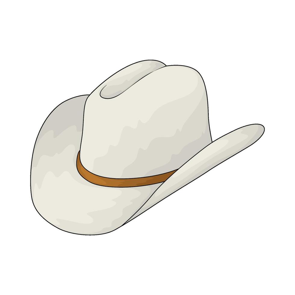 Texas cowboy hat vector