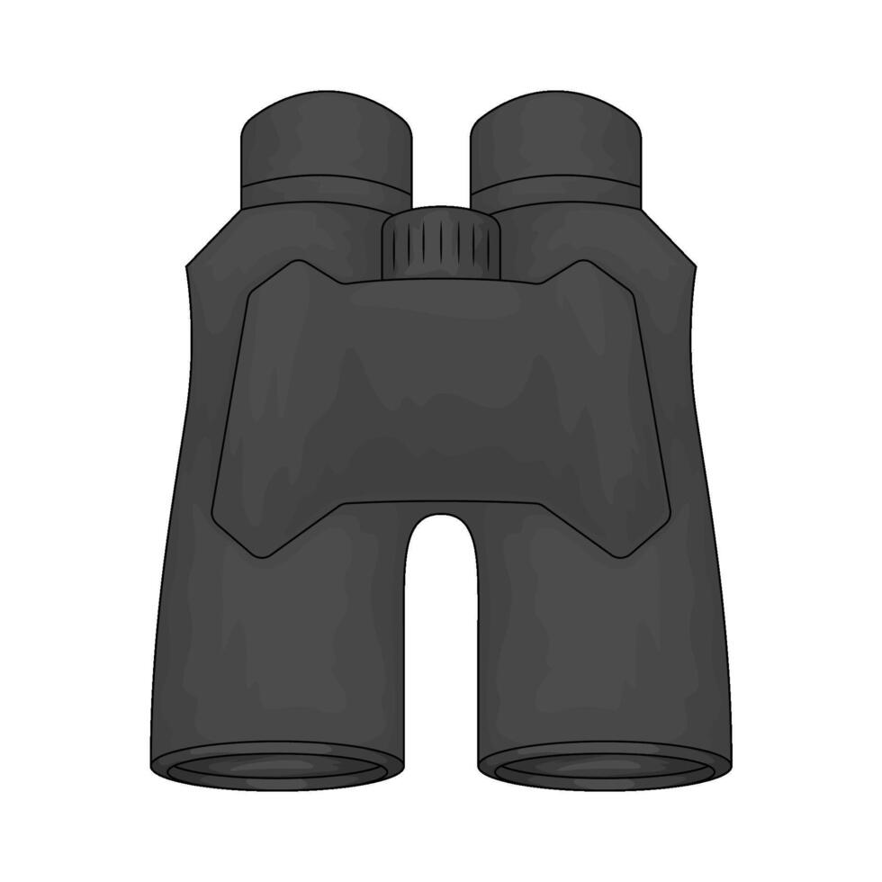 illustration of a binoculars vector