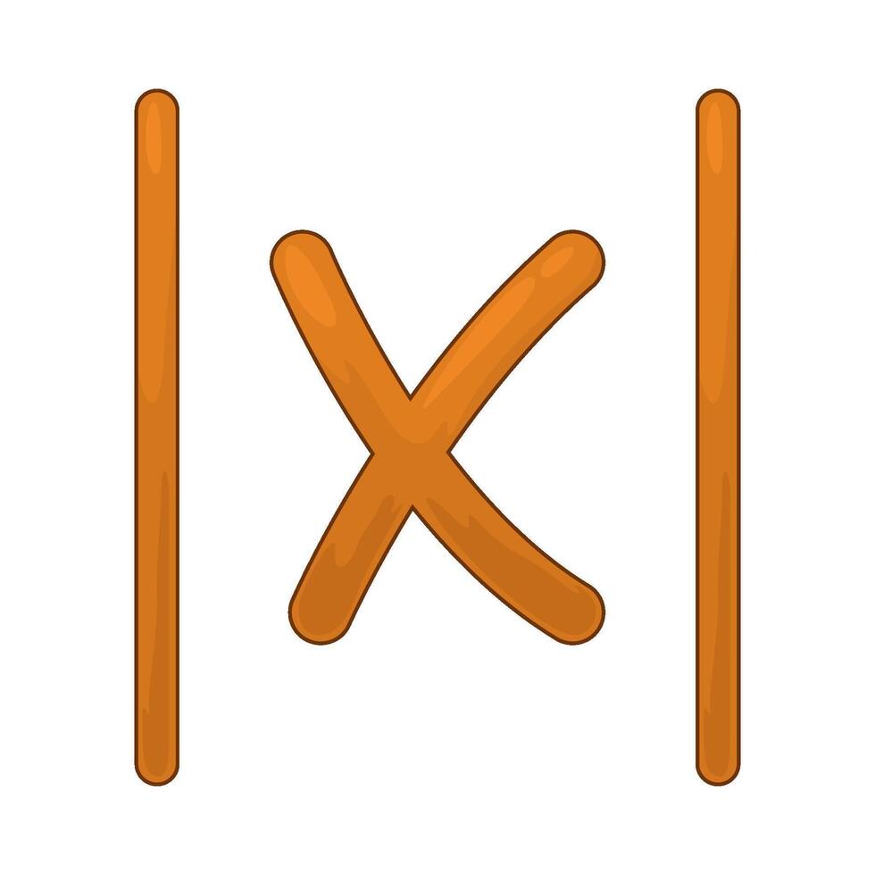 Math Symbol Absolute Value vector