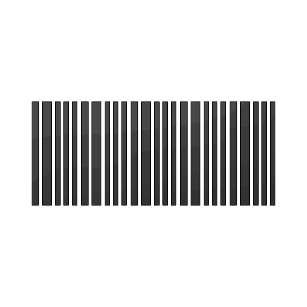 illustration of food barcode vector
