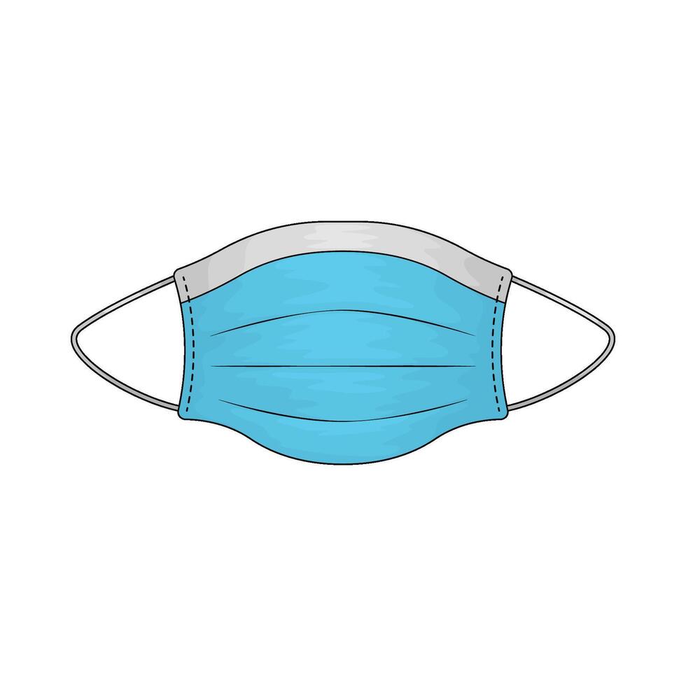 illustration of a facial mask vector