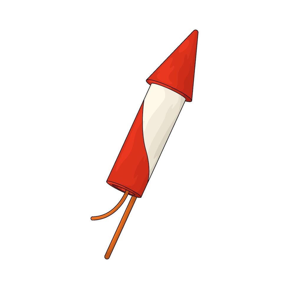 Independence Day firecrackers vector