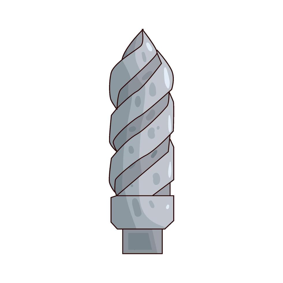 Drill Bit illustration vector