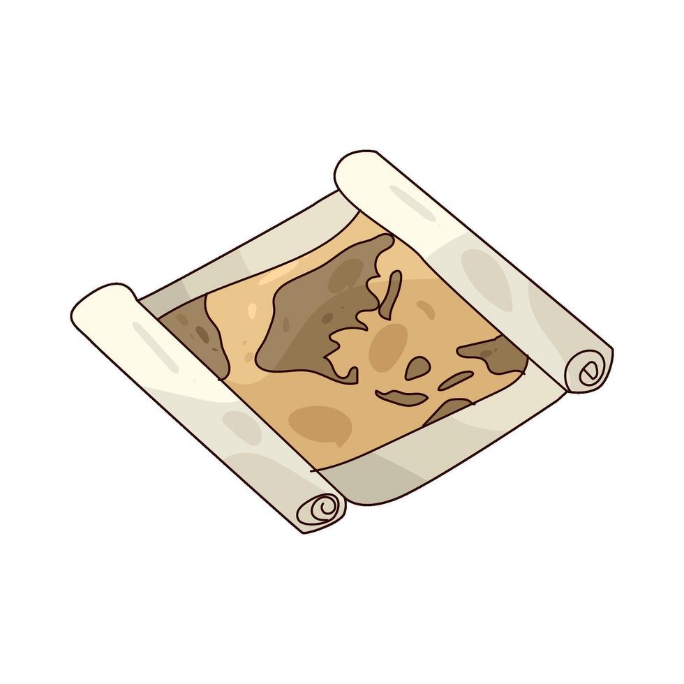 Oil Map illustration vector