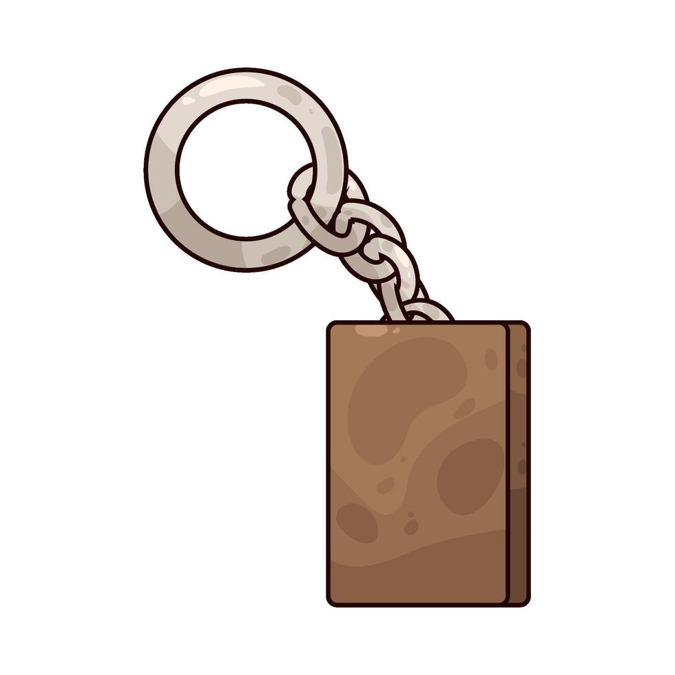 illustration of a Keychain vector