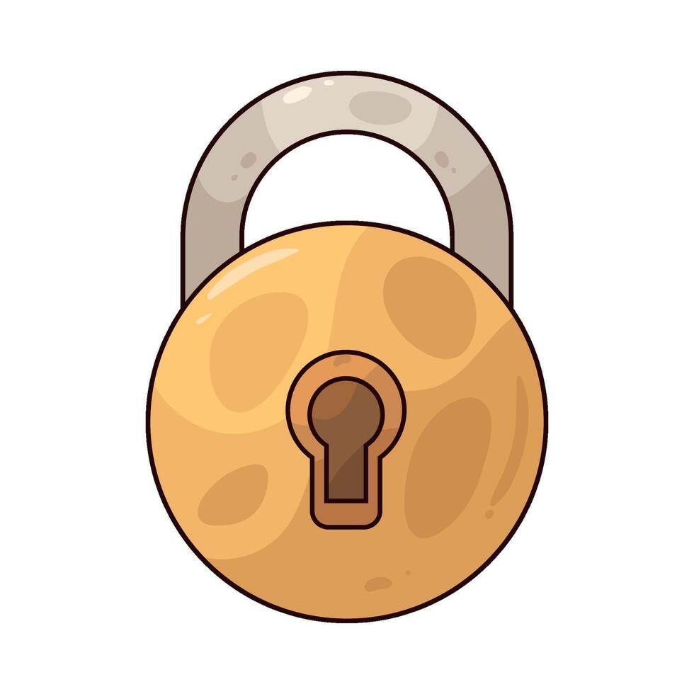 illustration of Round Lock vector