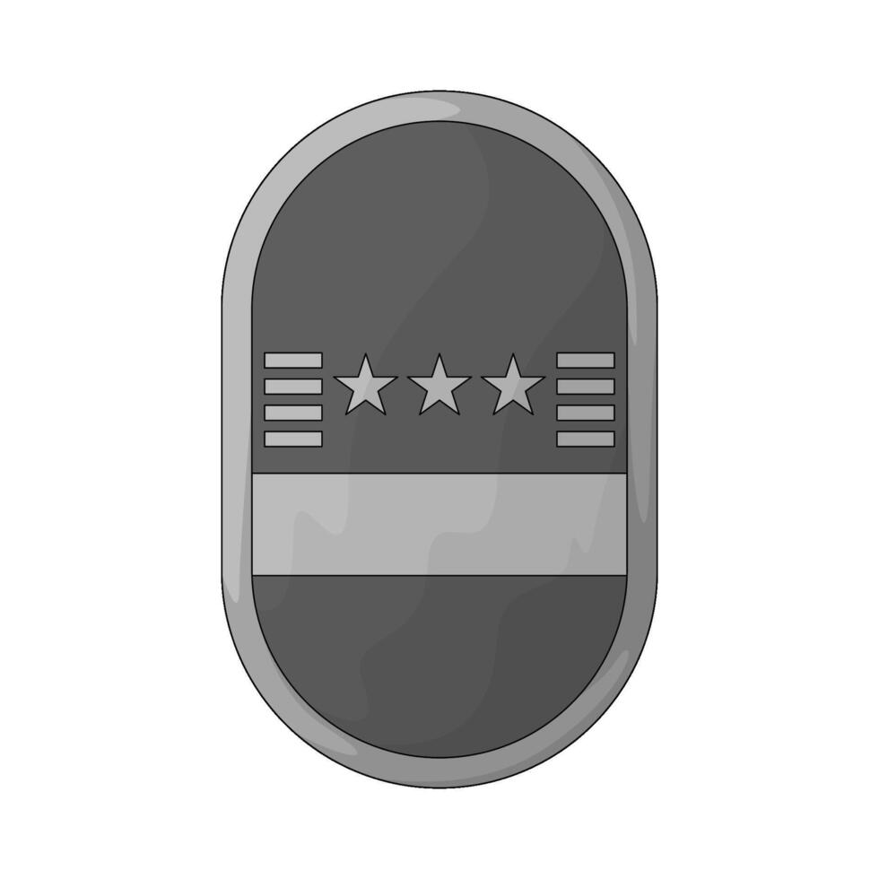 illustration of Army shield vector