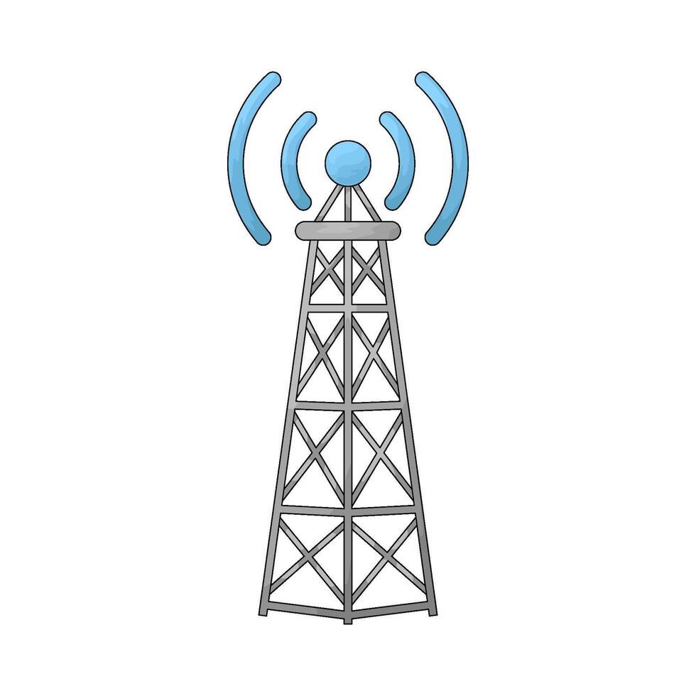 Army antenna illustration vector