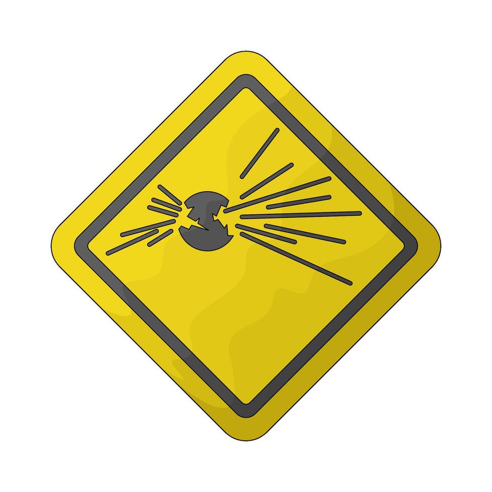 explosion symbol illustration vector