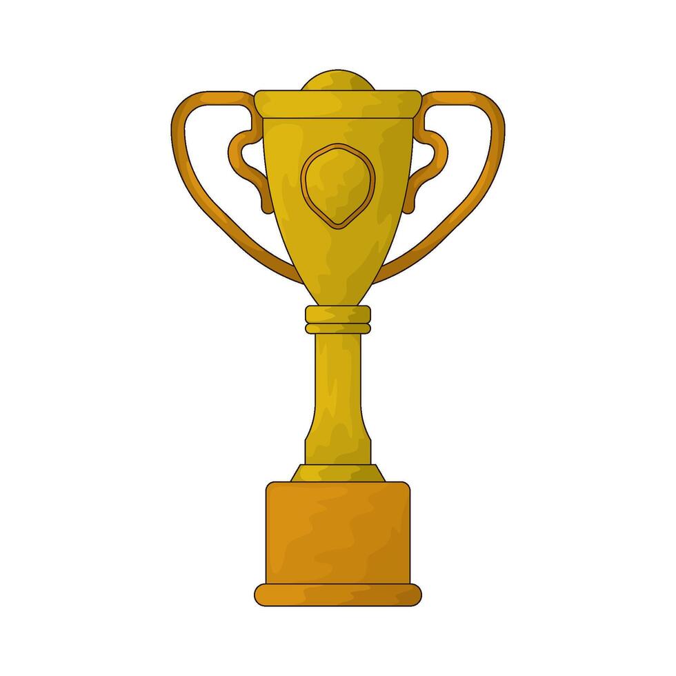 Car Race trophy vector