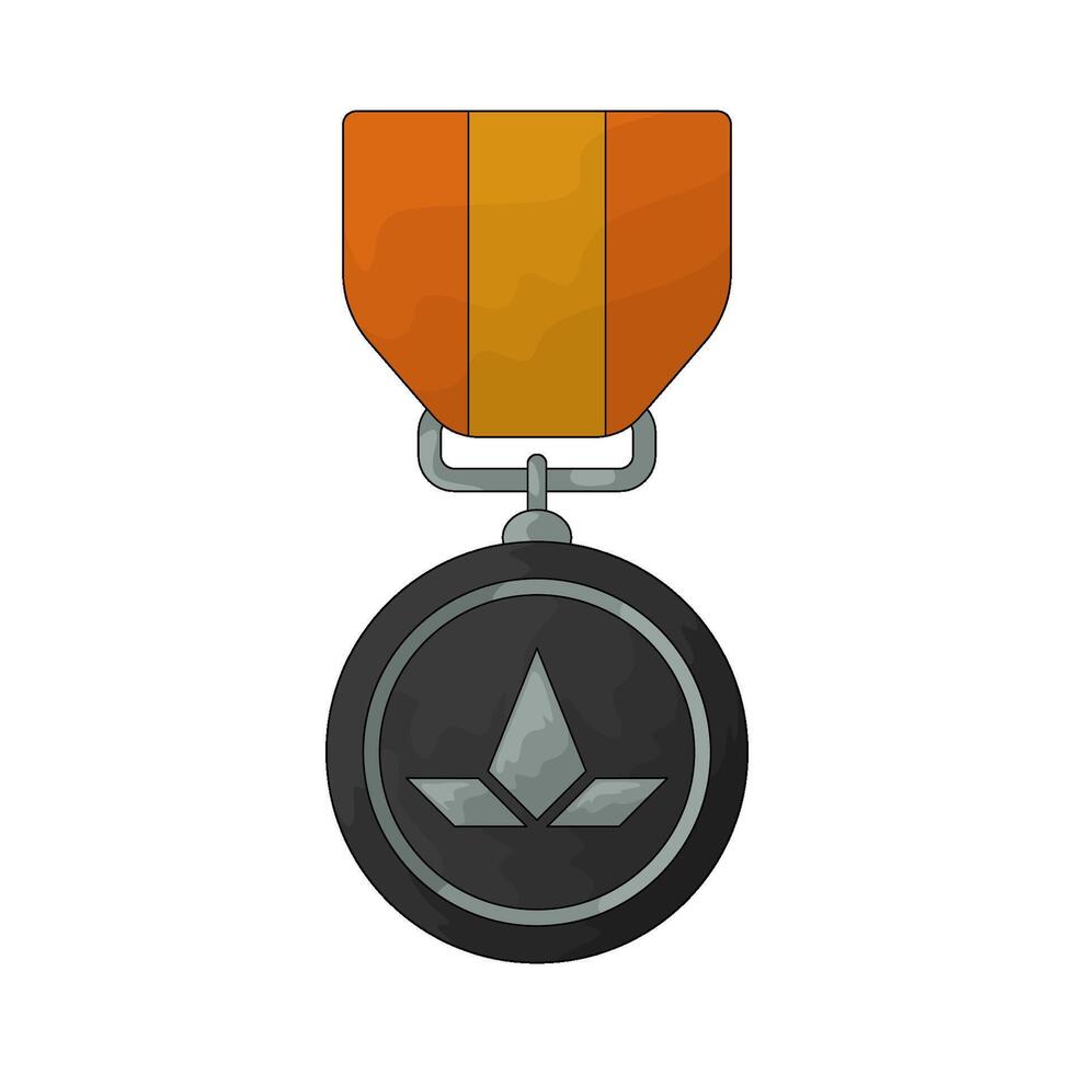 illustration of racing medal vector