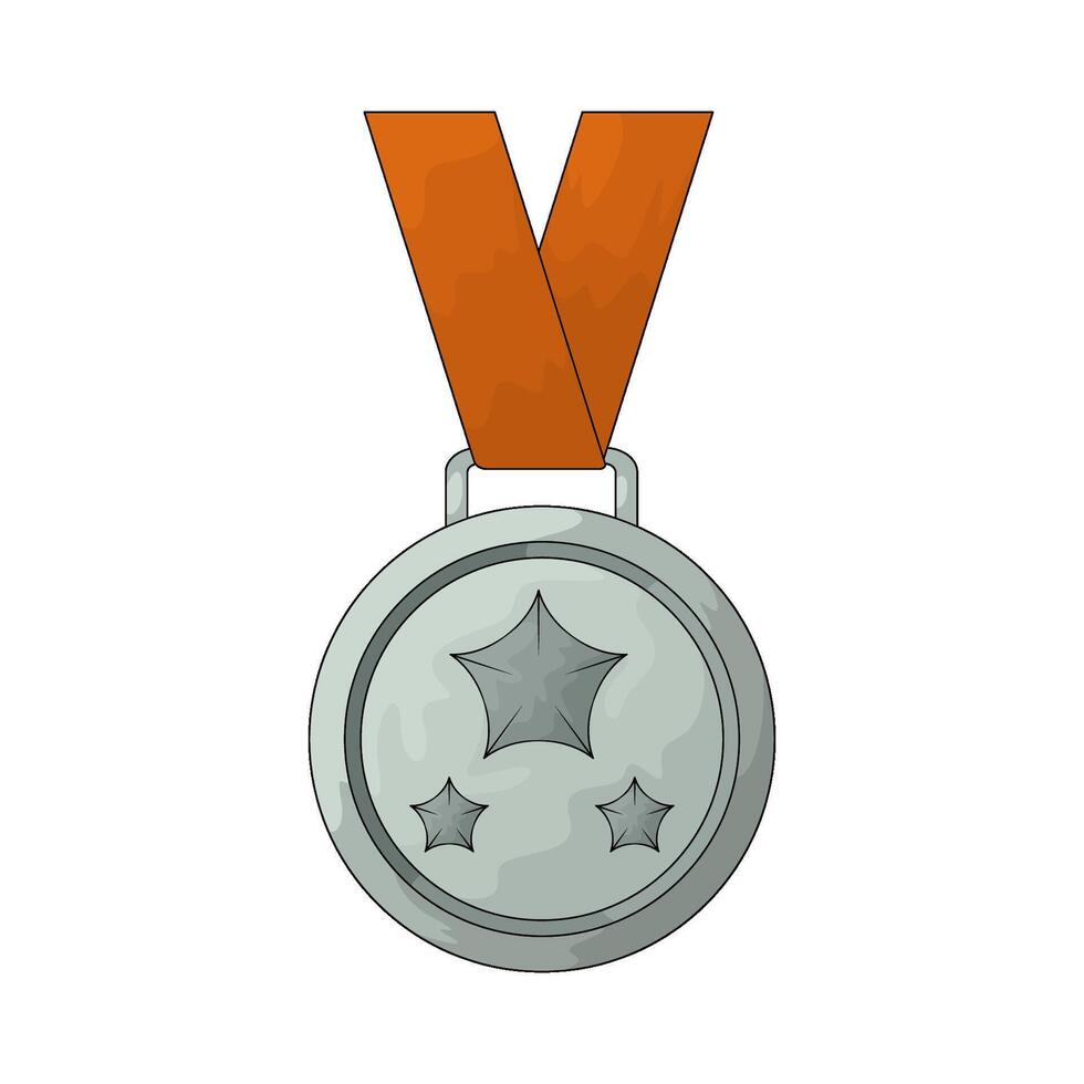 Car Race medal illustration vector