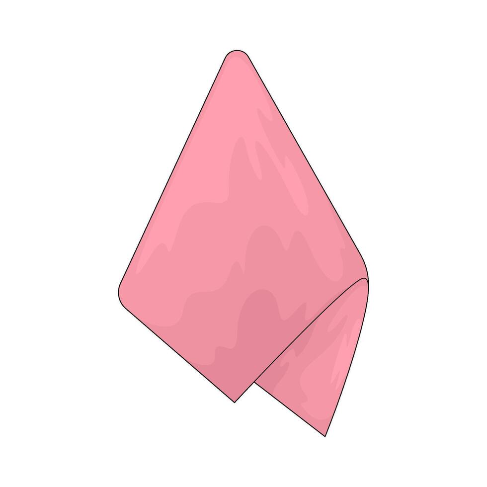 Jewelry napkin illustration vector