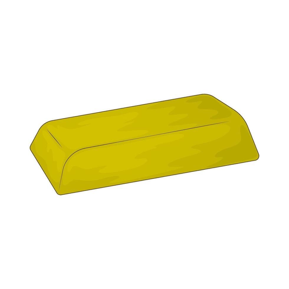 illustration of luxury gold bar vector