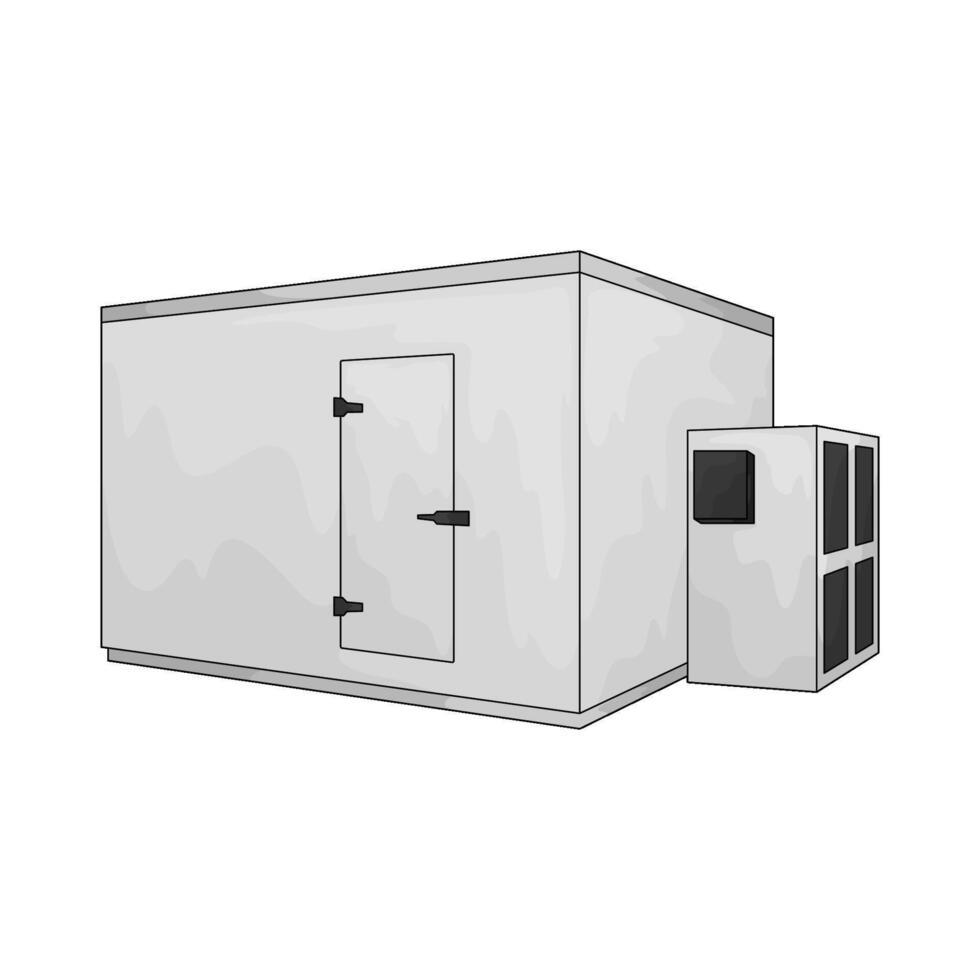 storage warehouse illustration vector