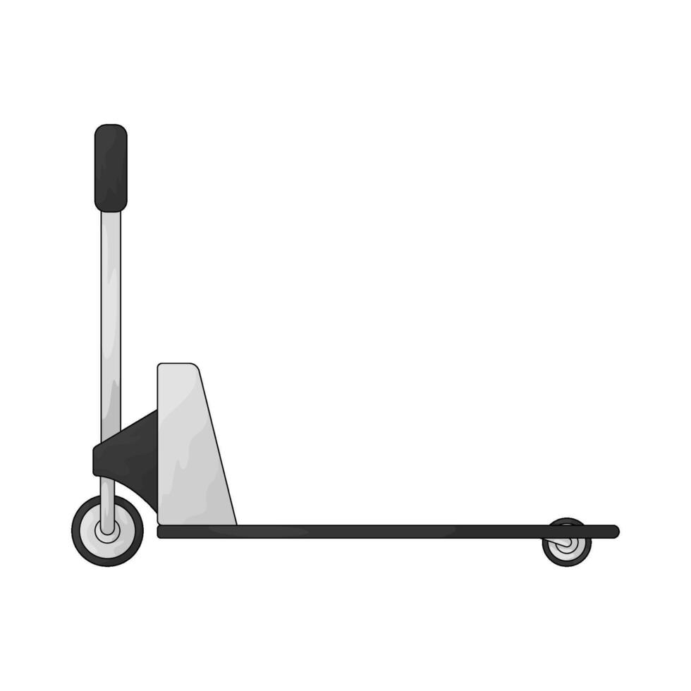 Logistic cart illustration vector