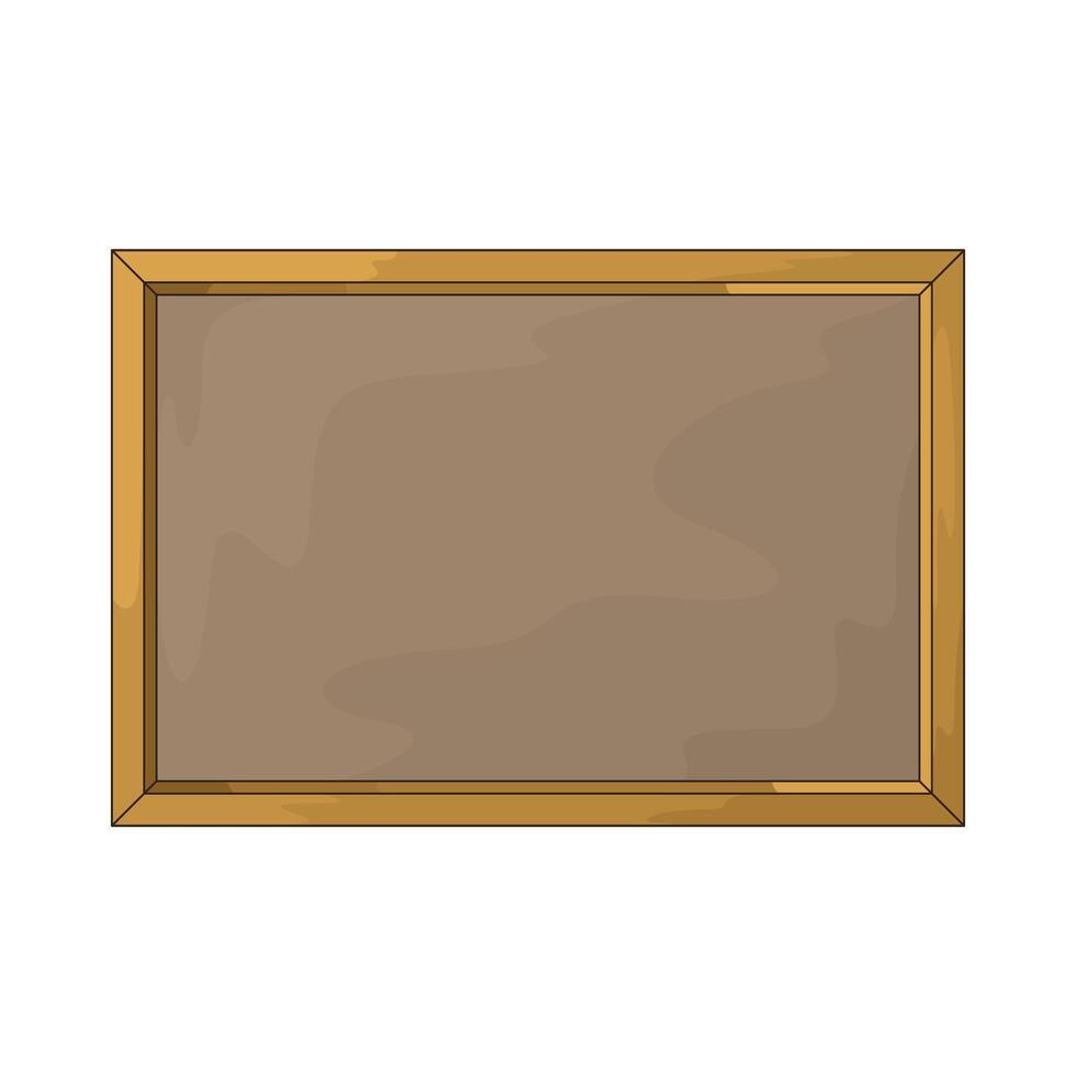 illustration of a blank moodboard vector