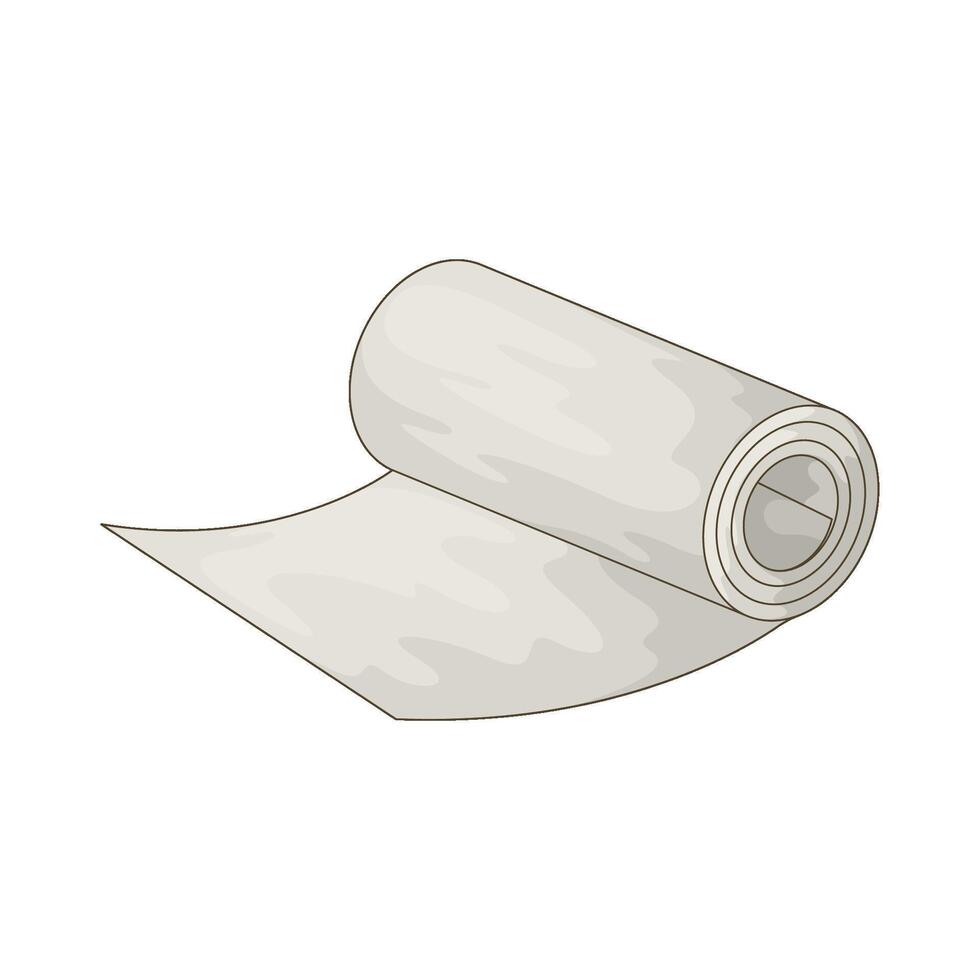 illustration of a paper roll vector