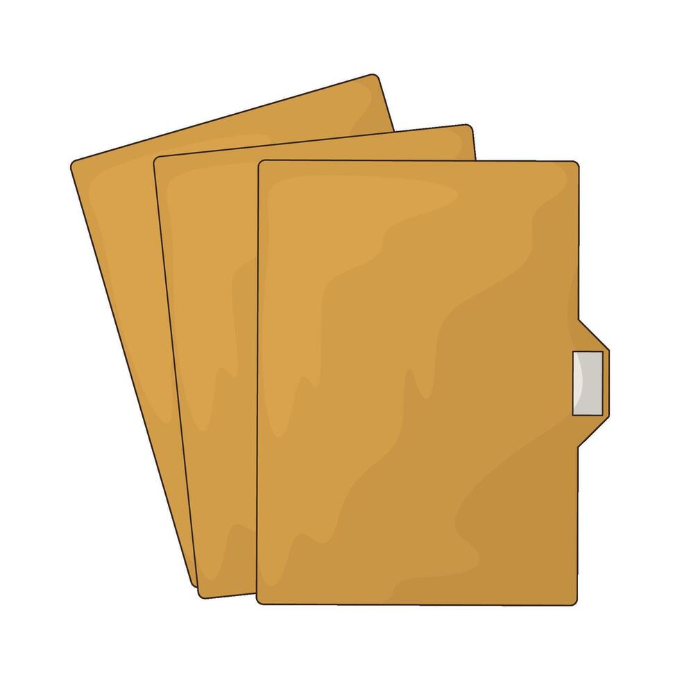 illustration of a school folder vector