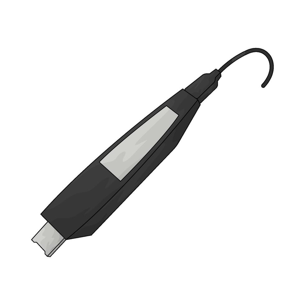 illustration of a usb vector