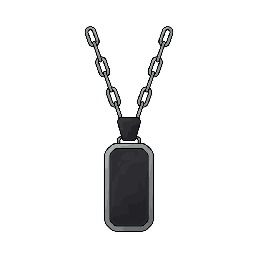 chain necklace illustration vector