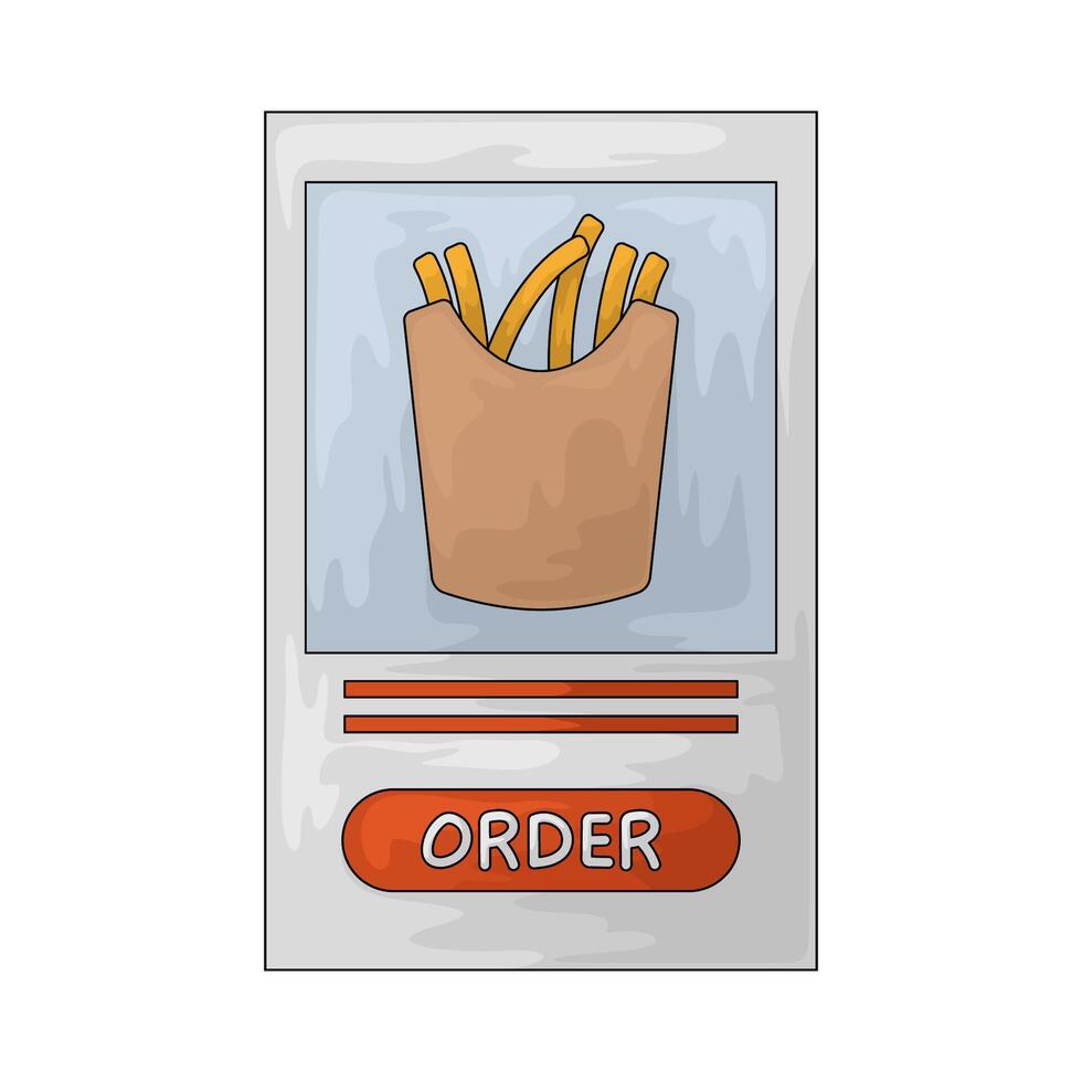 Food Delivery order vector