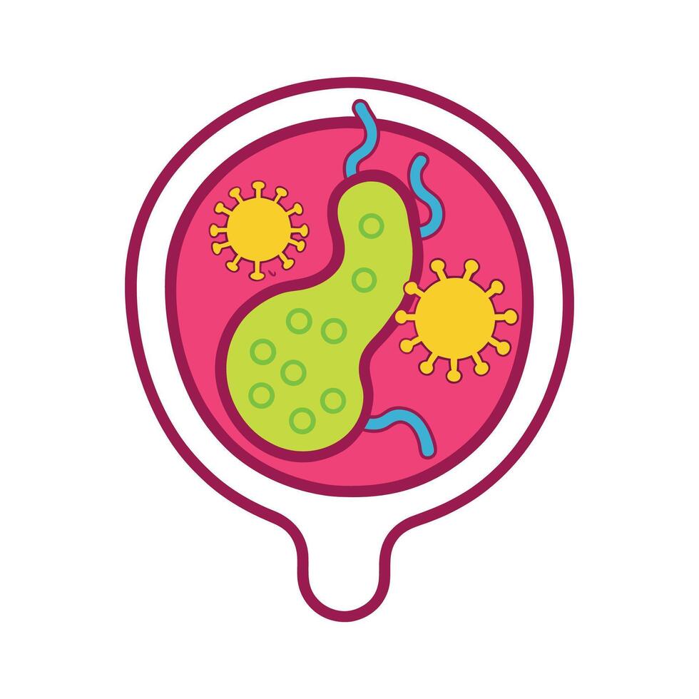 Urinary Tract Bacteria vector