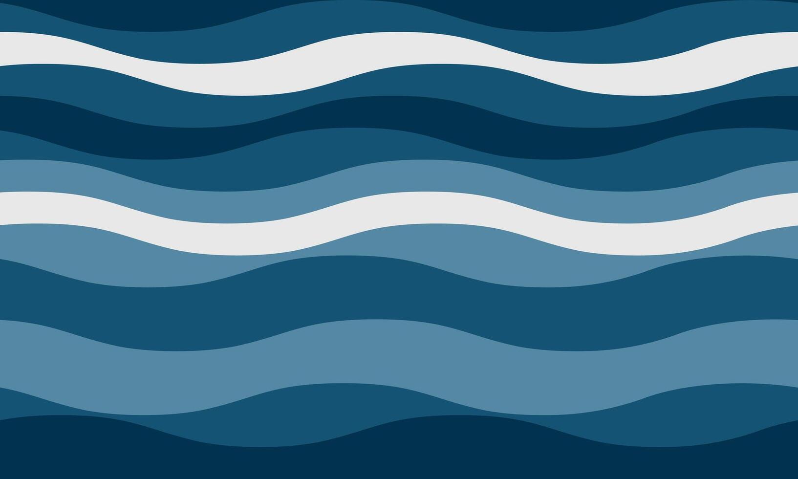 Serene abstract wave pattern in calming blues. Perfect for website backgrounds, textile designs, or calming visuals. Evokes feelings of peace, tranquility, and the oceans rhythm. vector