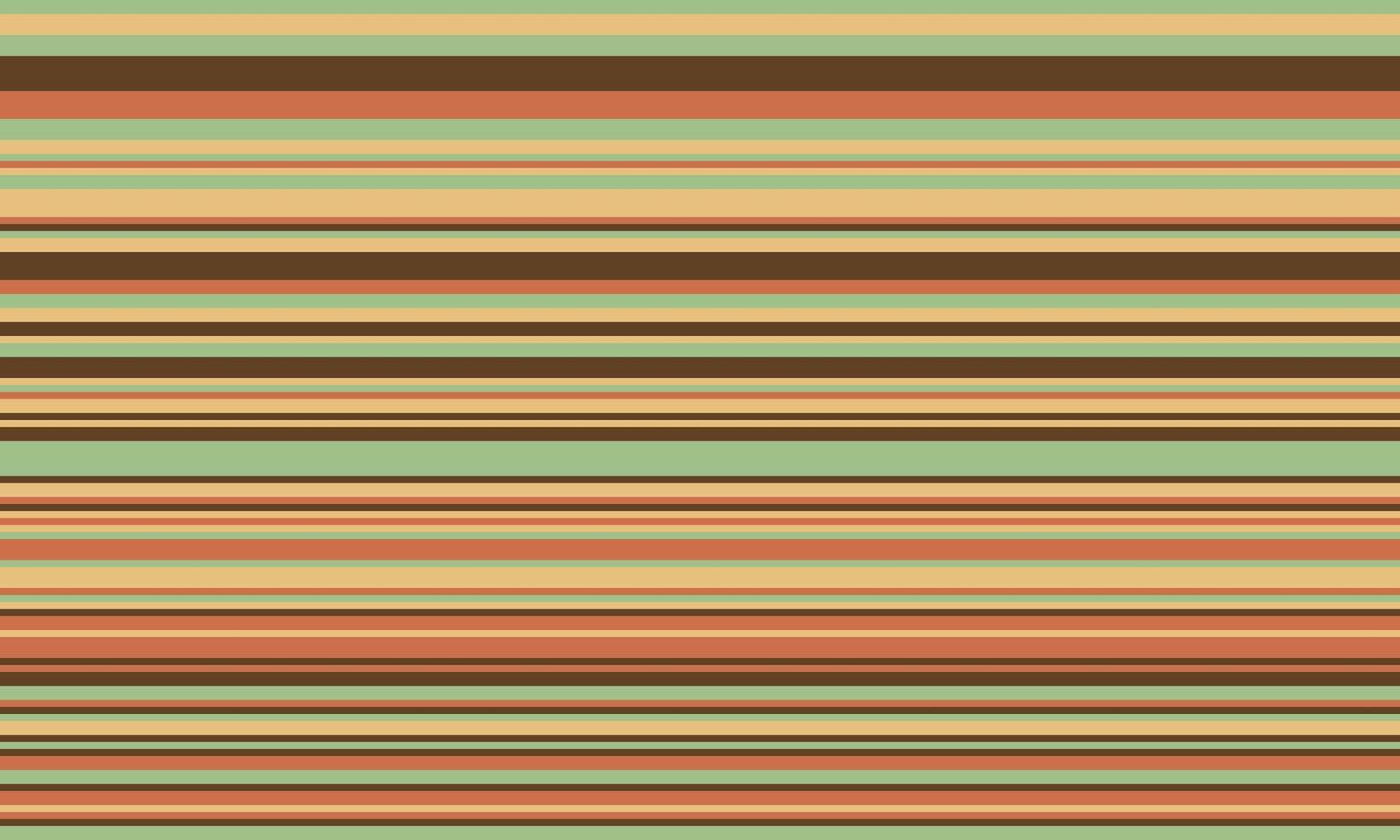 Horizontal stripes in muted earth tones create a calming, retroinspired pattern perfect for backgrounds, website design, or textile prints. vector