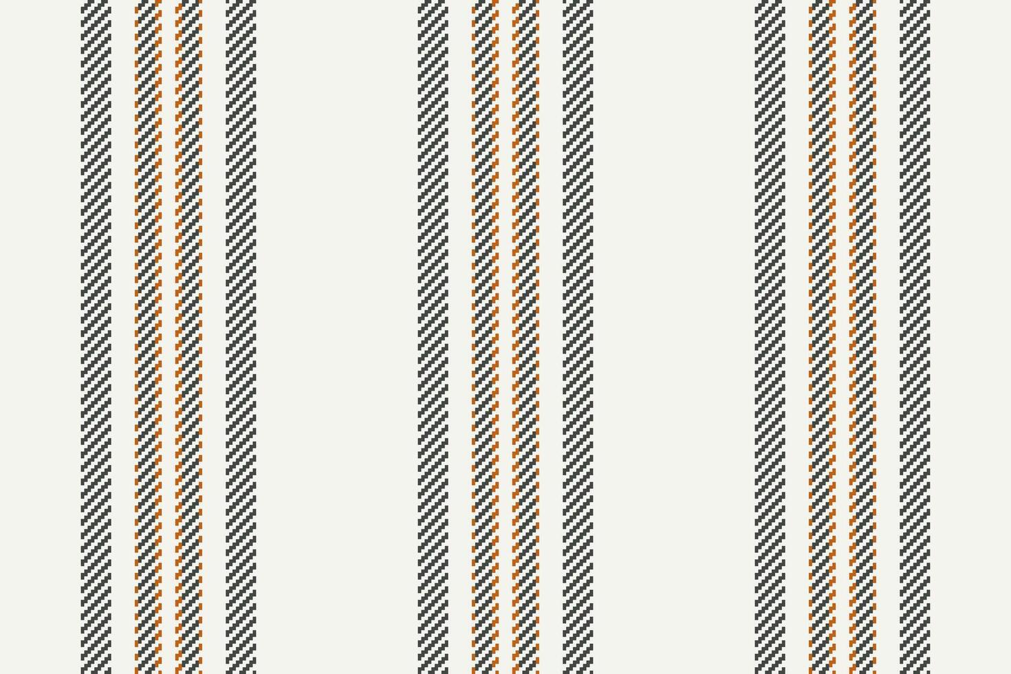 Post lines background fabric, school pattern textile texture. Fibre stripe seamless vertical in white and grey colors. vector