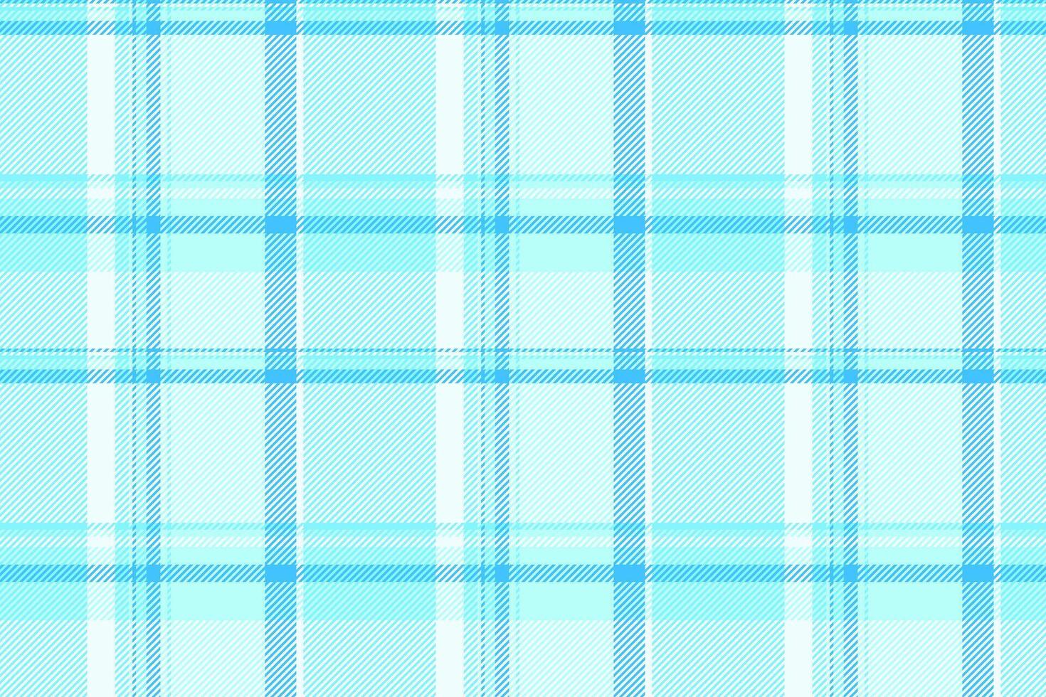 Pastel plaid pattern, light blue and cyan. Textile design element, wrapping paper or wallpaper design. Calming, soft tones. Suits baby products, interior design. vector