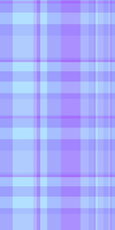 Detailed fabric check, damask seamless textile background. Creativity plaid texture pattern tartan in blue and indigo colors. vector